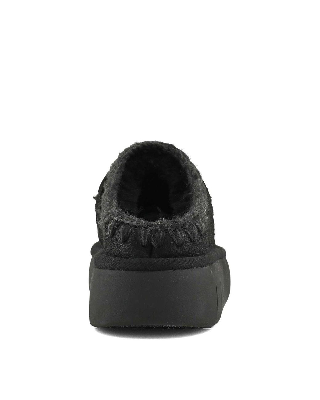 Mou Black Eskimo Slipper