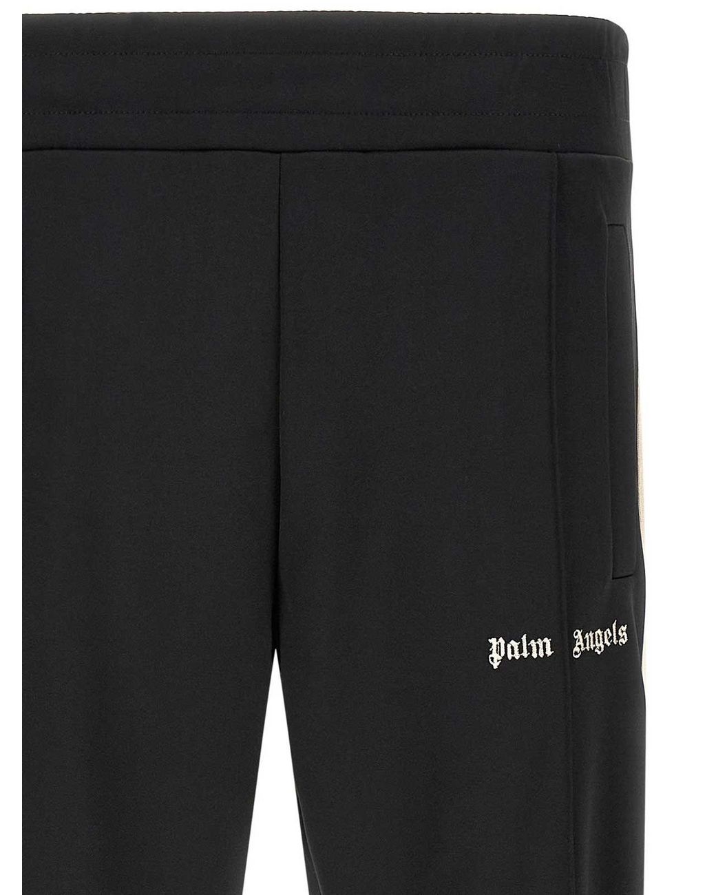Palm Angels Black Classic Track Pants for men