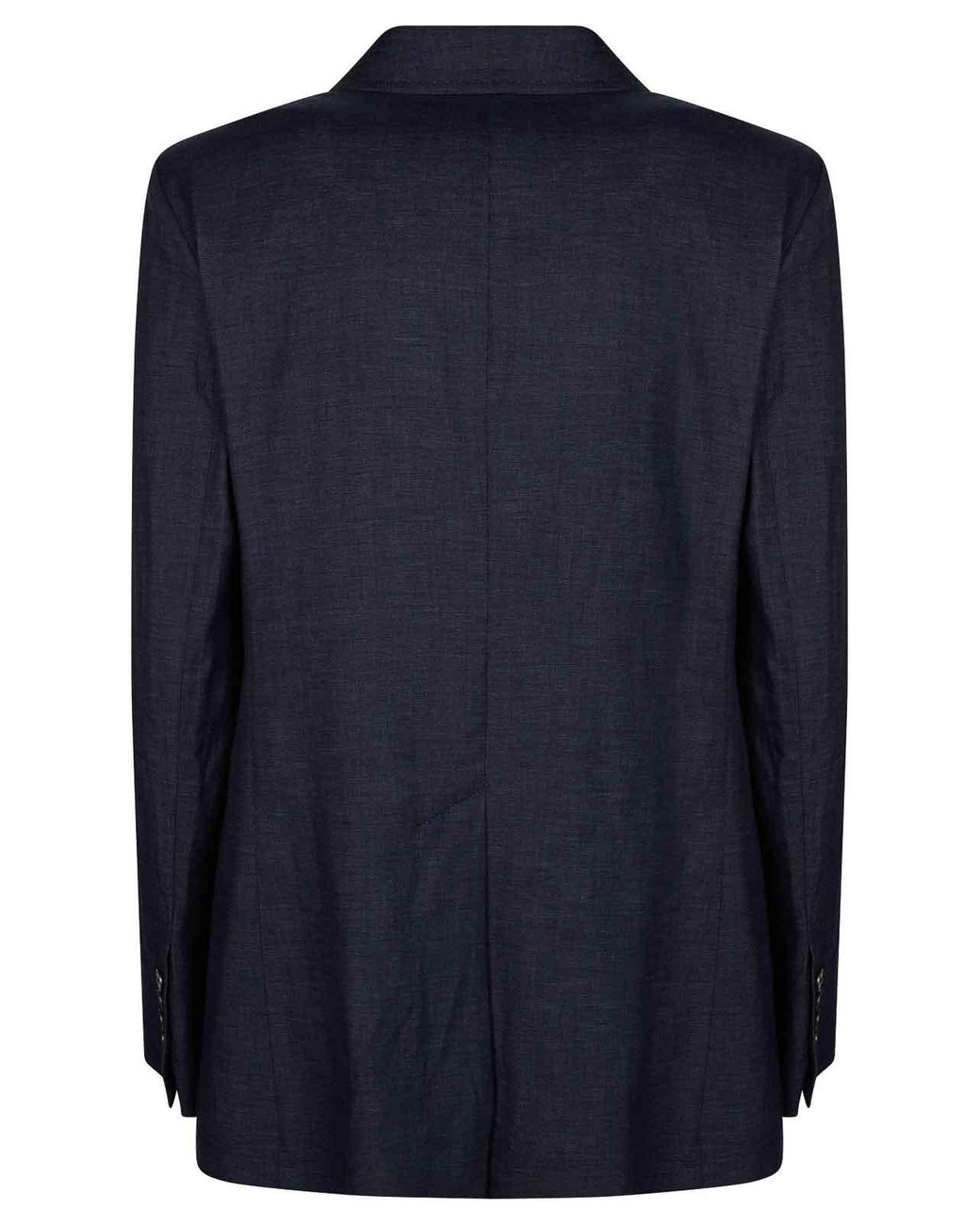 Circolo 1901 Blue Dp Linen Cotton Denim Effect