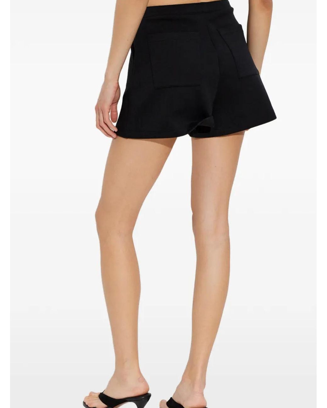 IRO Black Velora Sports Shorts