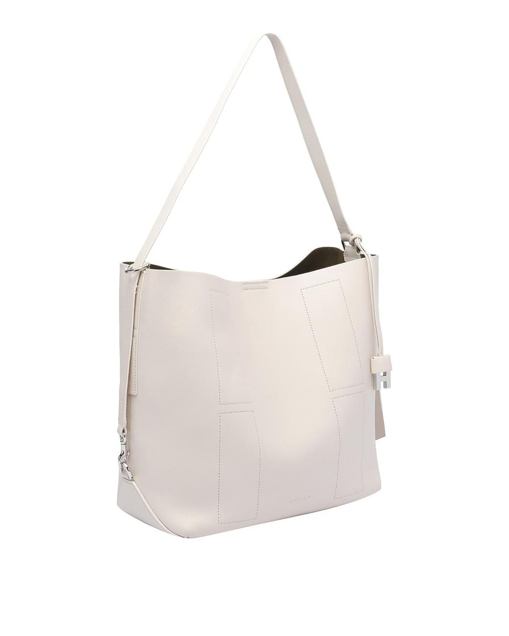 Hogan White Medium Hocket Hobo Bag