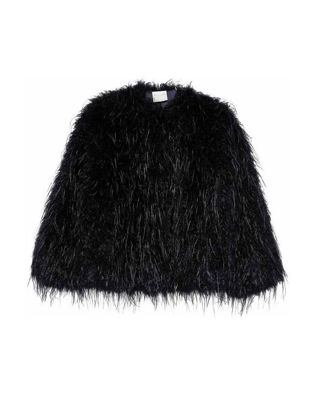 Forte_forte Black Ecofur Blouson Jacket