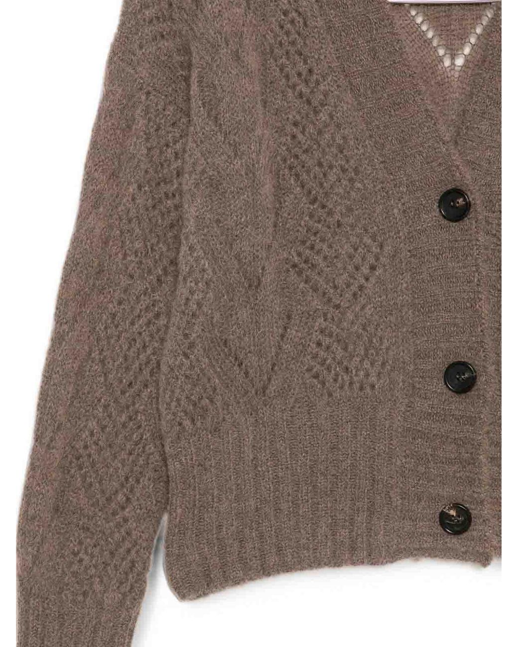 D. EXTERIOR Brown Sweater