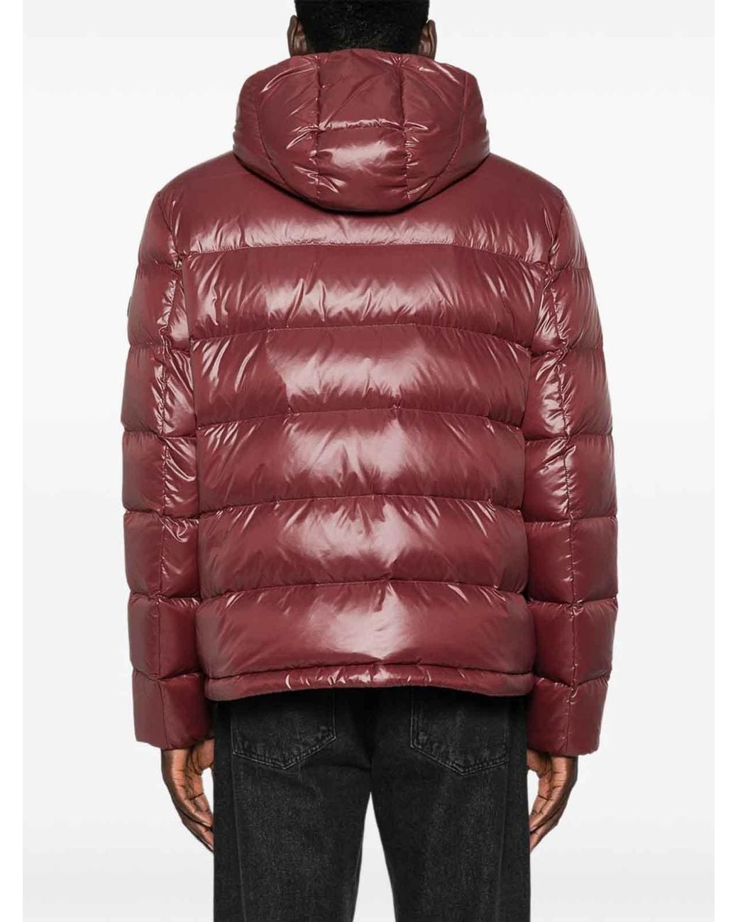 Peuterey Red Honova Puffer Jacket With Pockets for men
