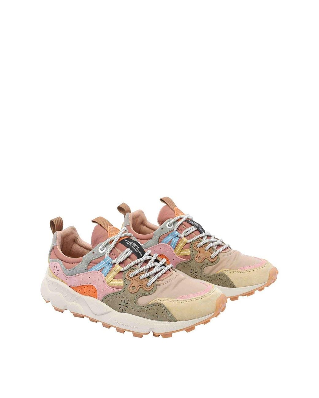 Flower Mountain Pink Yamano Sneakers