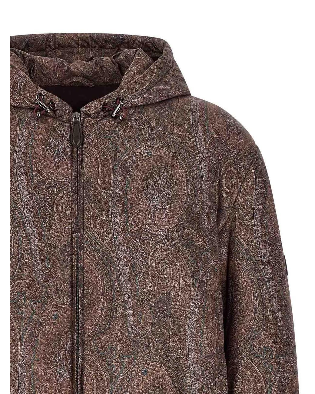 Etro Brown Arnica' Bomber Jacket for men