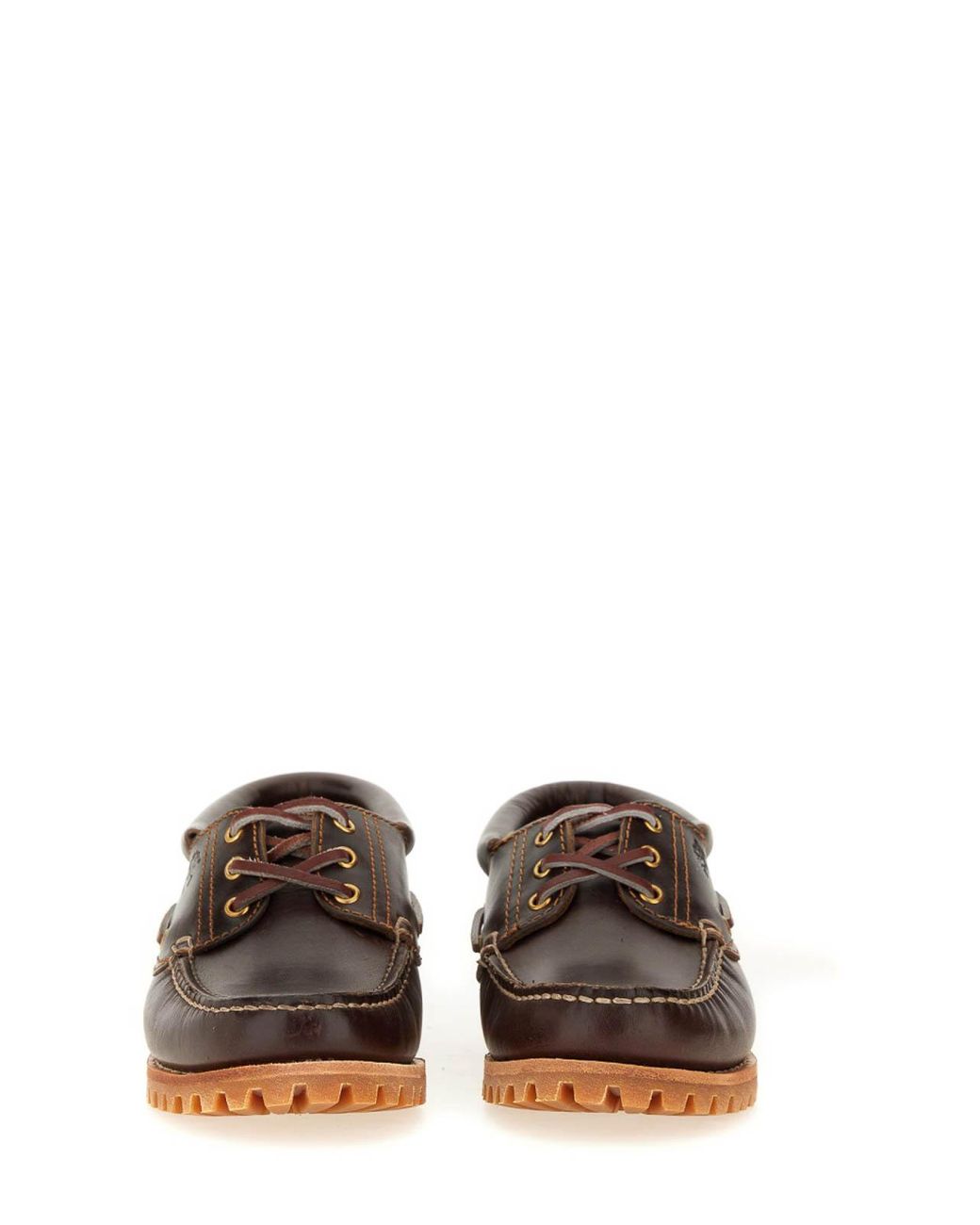 Timberland Brown Authentic Boat Moccasin