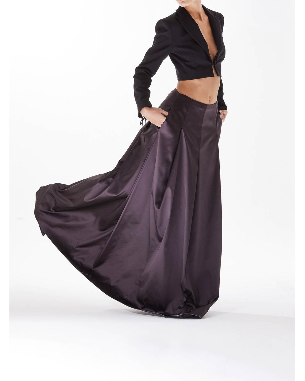 Genny Brown Long Skirt