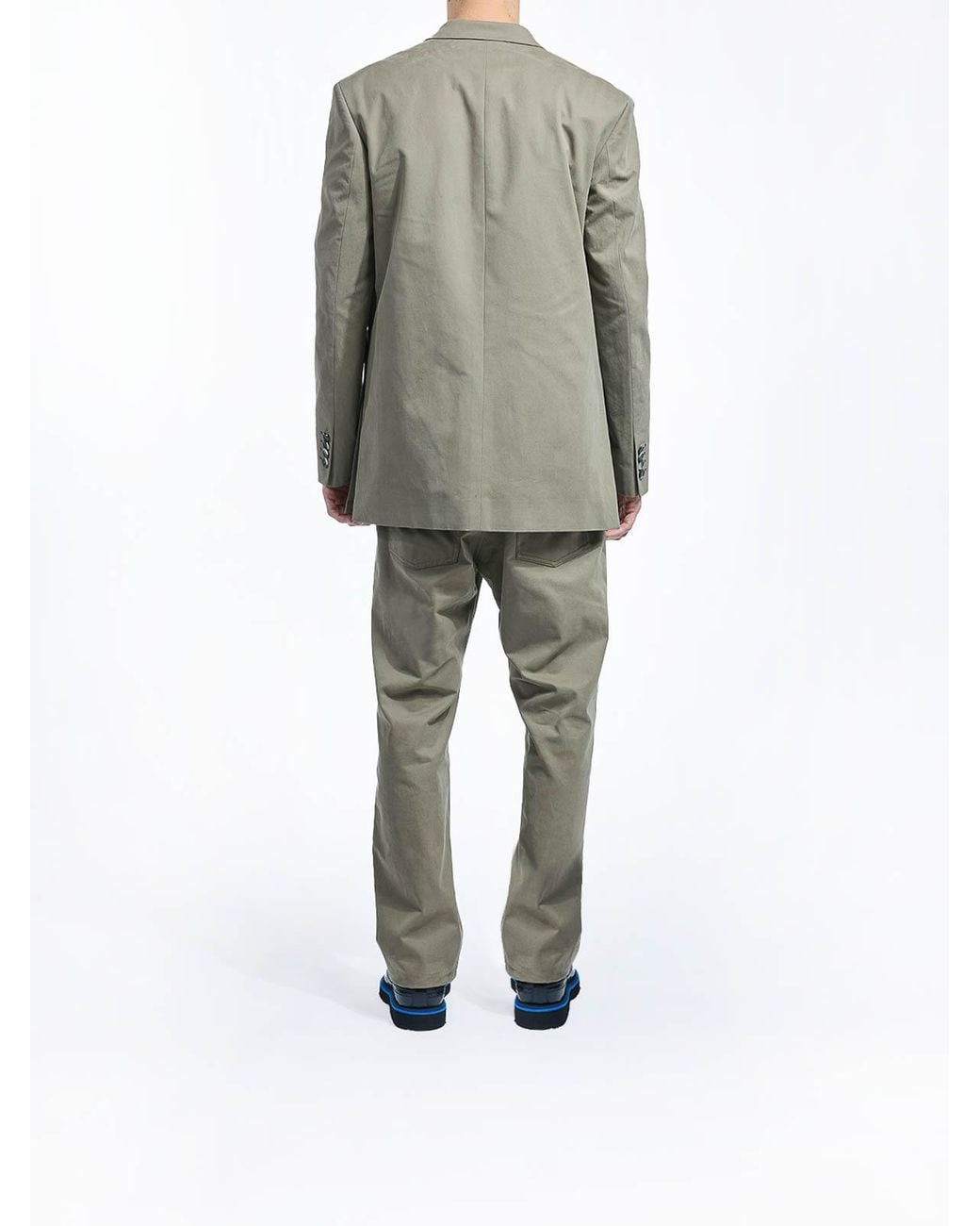 Moschino Gray Jacket Gloves for men