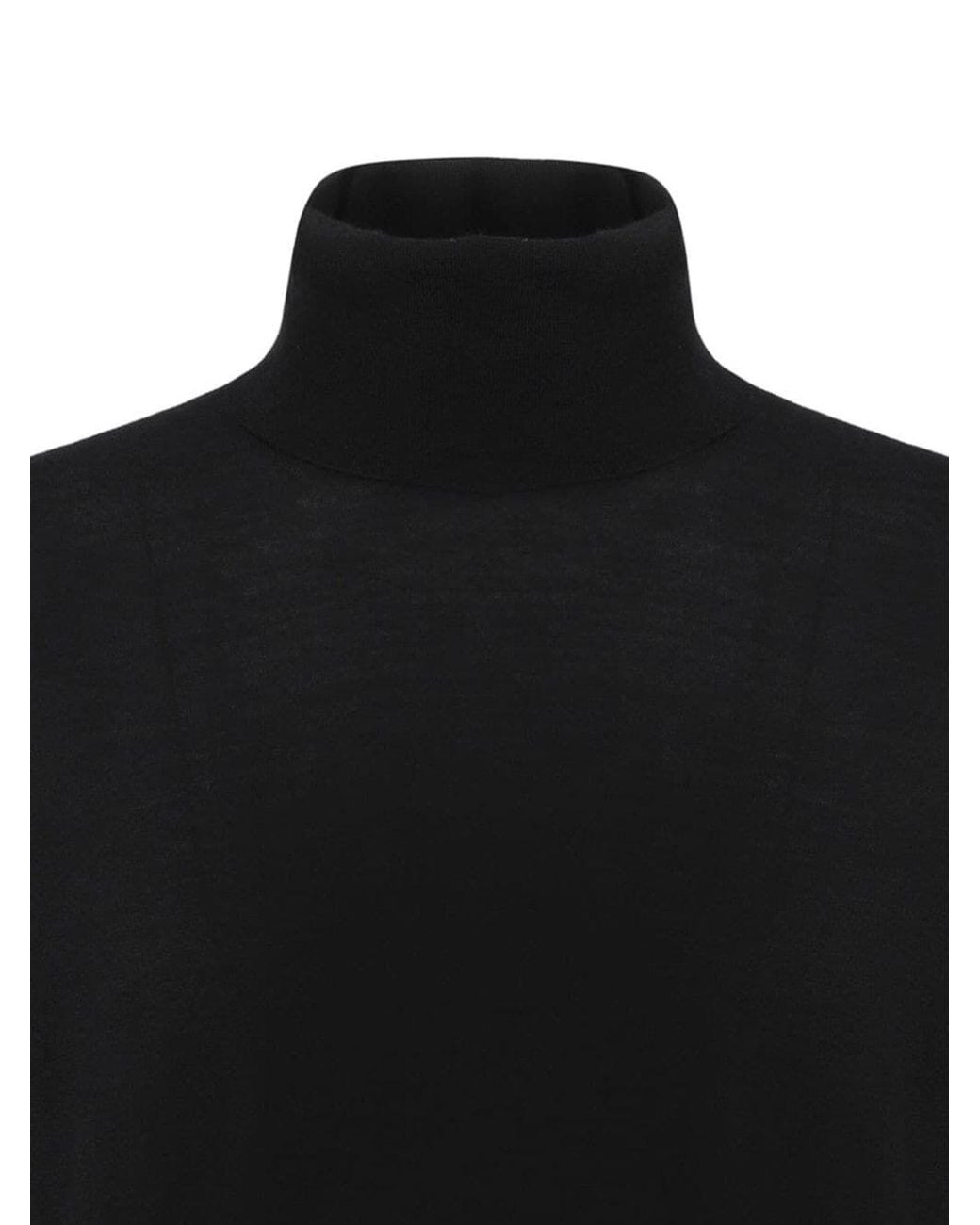Brunello Cucinelli Black Turtleneck Sweater for men