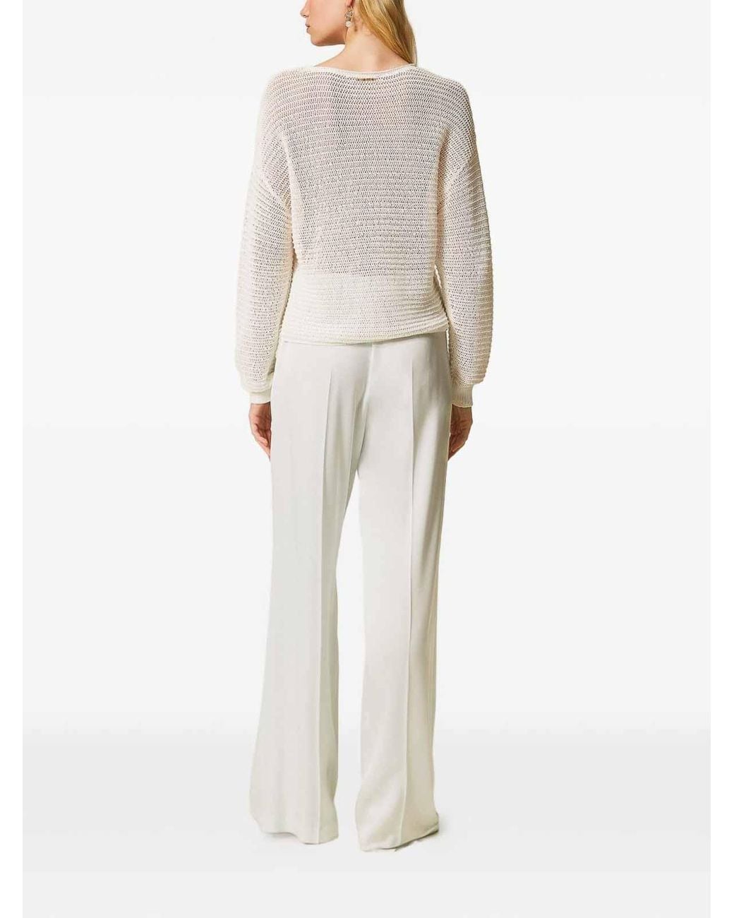 Twinset White Casual Jacket