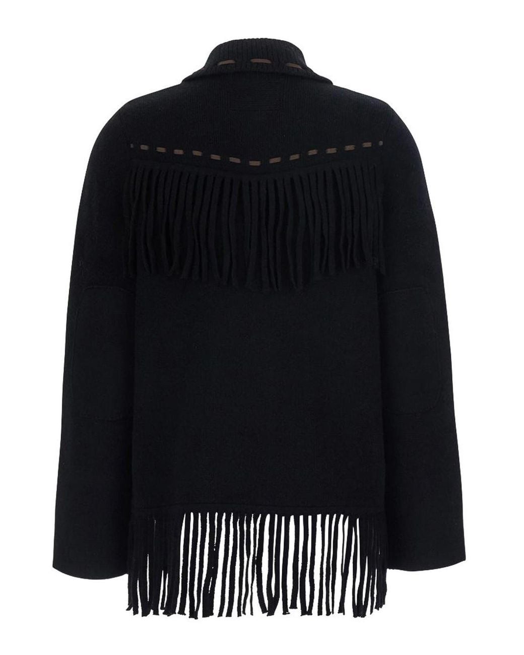 Guest In Residence Black Cashmere And Wool Western Jacket