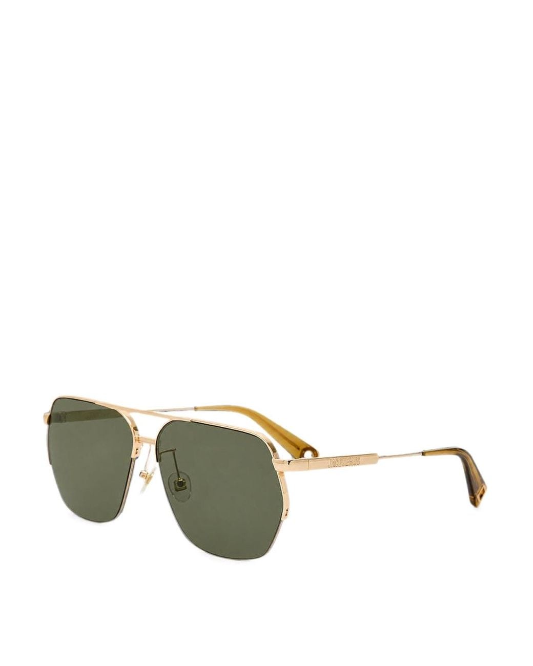 Jacquemus Green Aviador Light Sunglasses