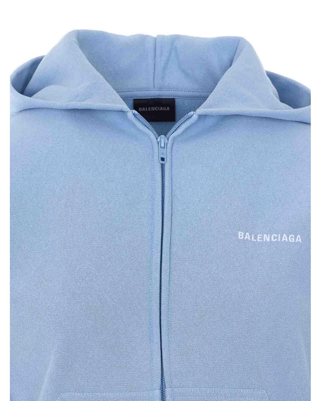 Balenciaga Blue Light Hoodie