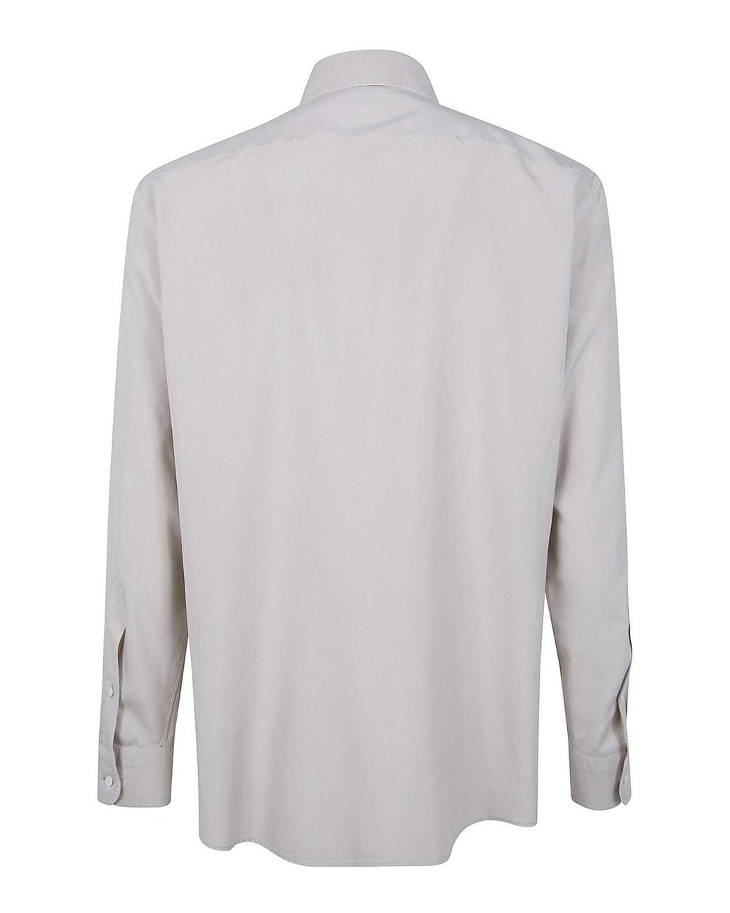 Zegna White Z Lux Leisurewear Shirt for men