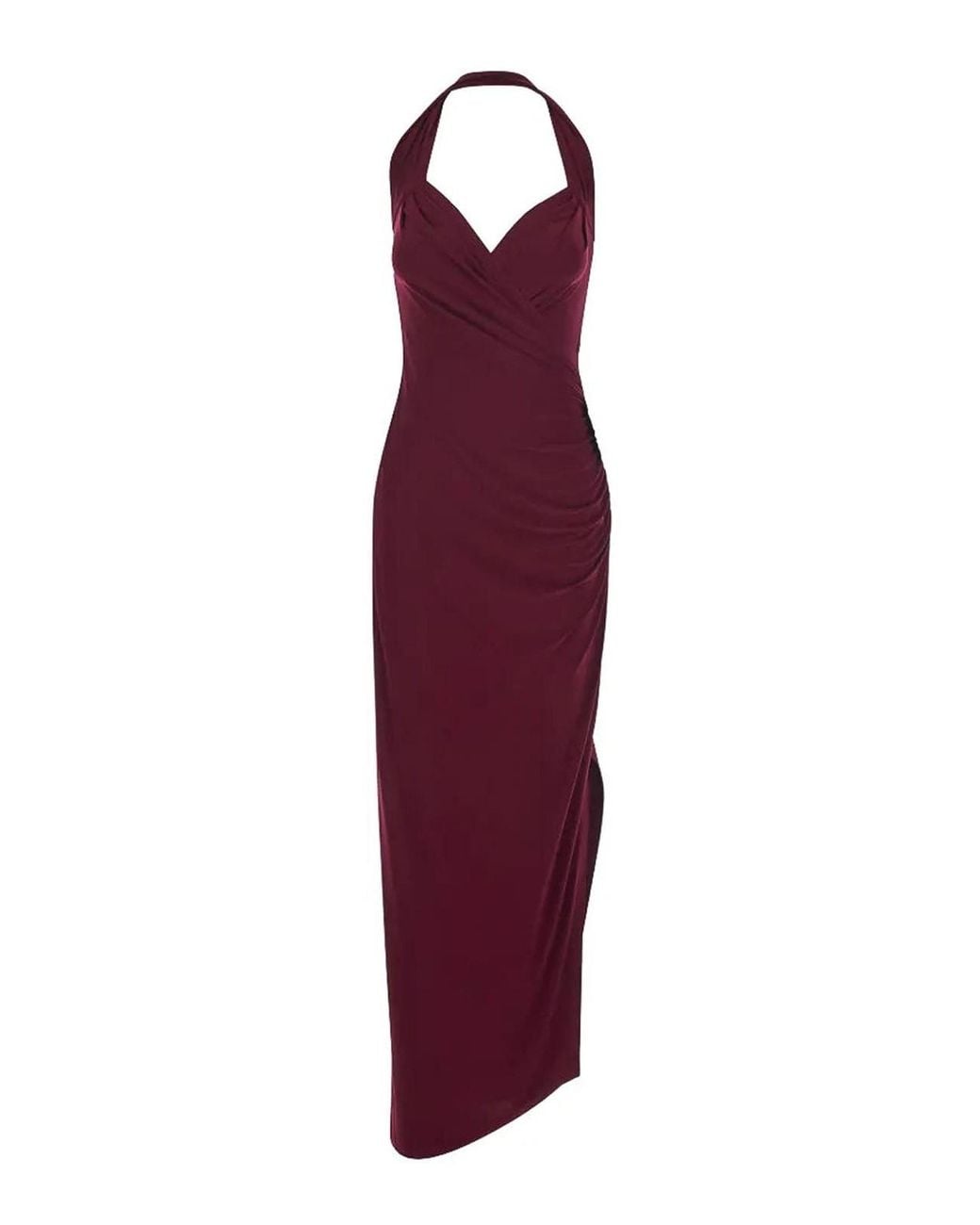 Norma Kamali Purple Dress