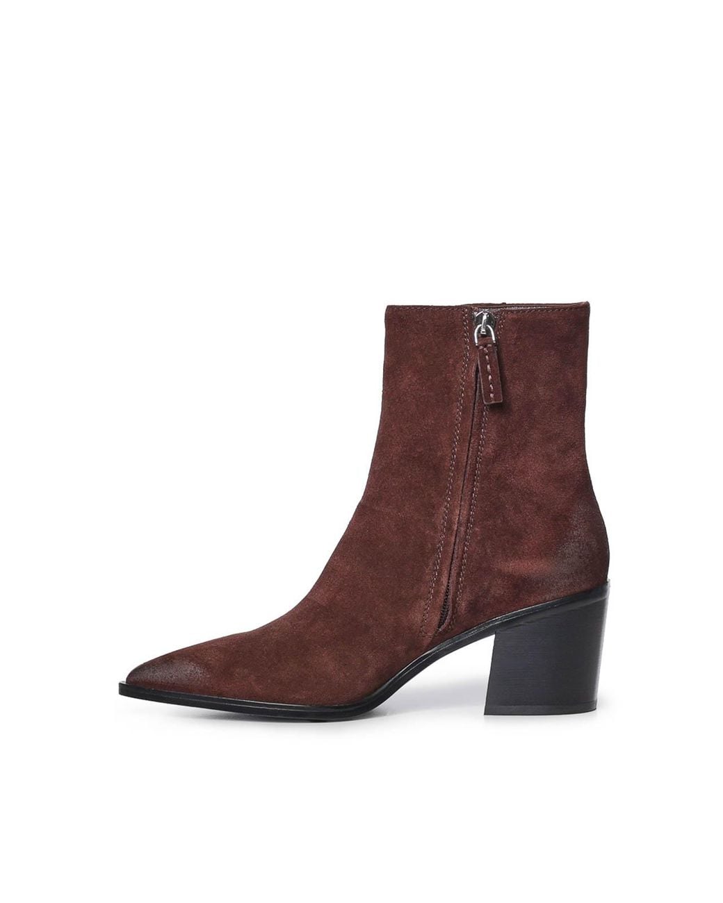 Coccinelle Brown Suede Camperos Ankle Boots