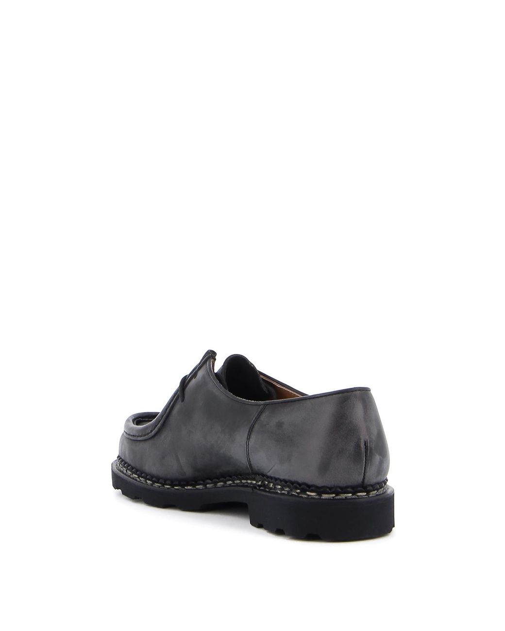 Paraboot Black Michael Leather Lace-Ups for men
