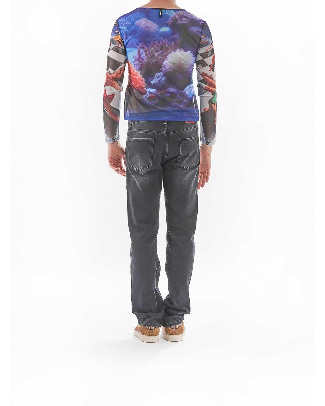 Top Sunnei de color Blue