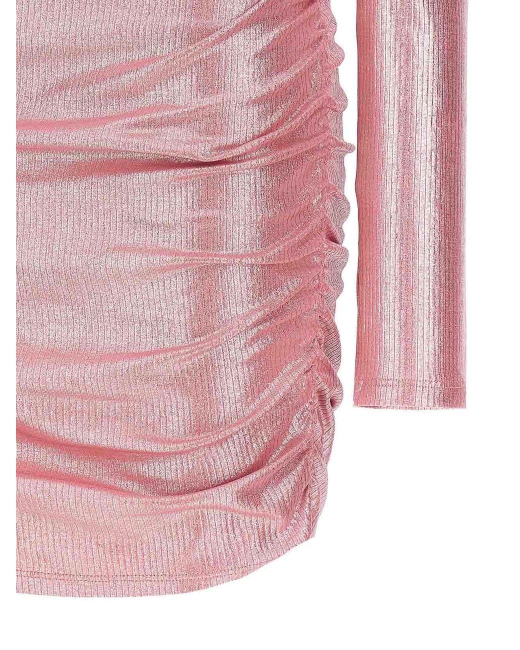 ANDAMANE Pink Olimpia Mini Dress