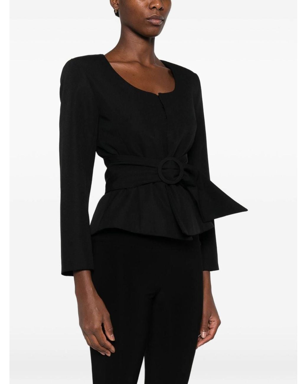 Blazer Jacquemus en coloris Black
