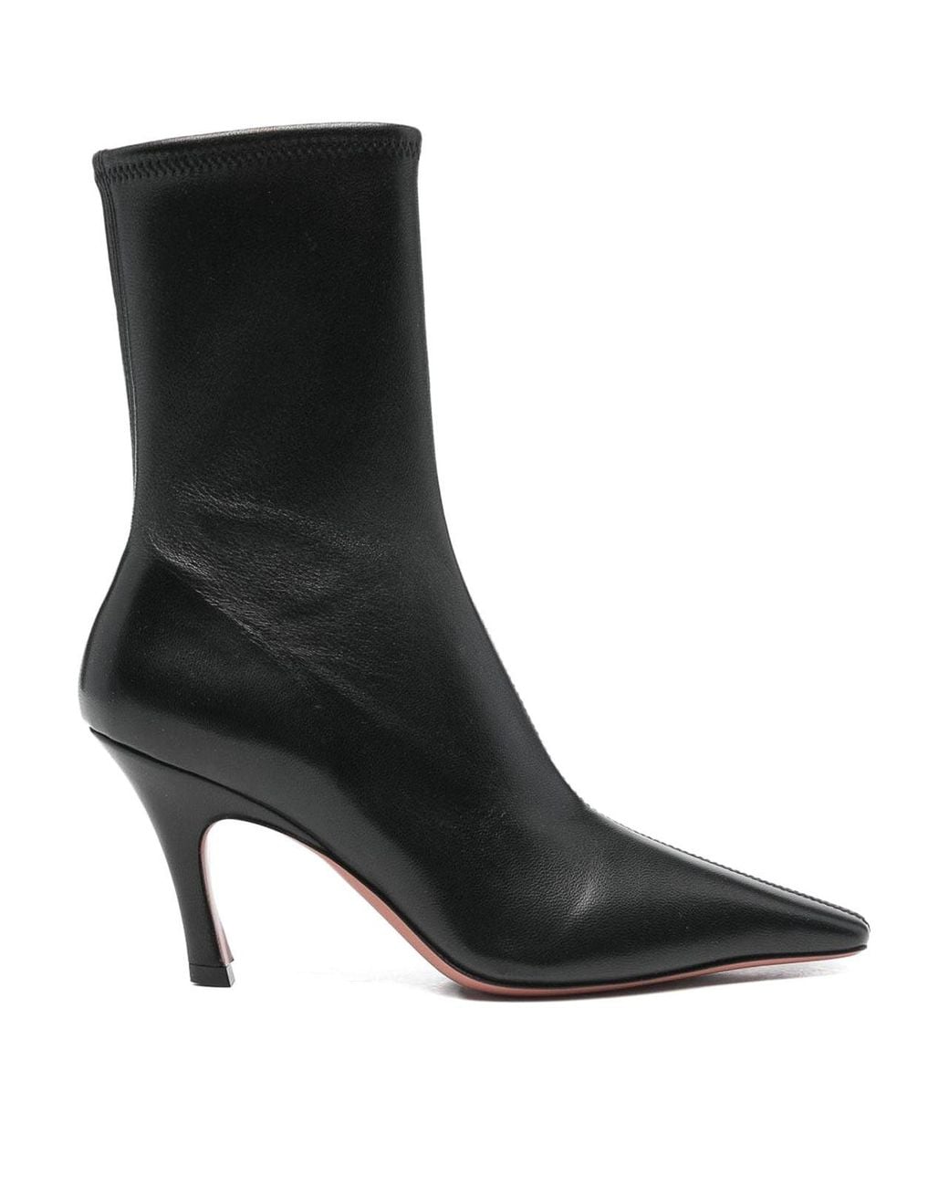 AMINA MUADDI Black Jamie Leather Boots