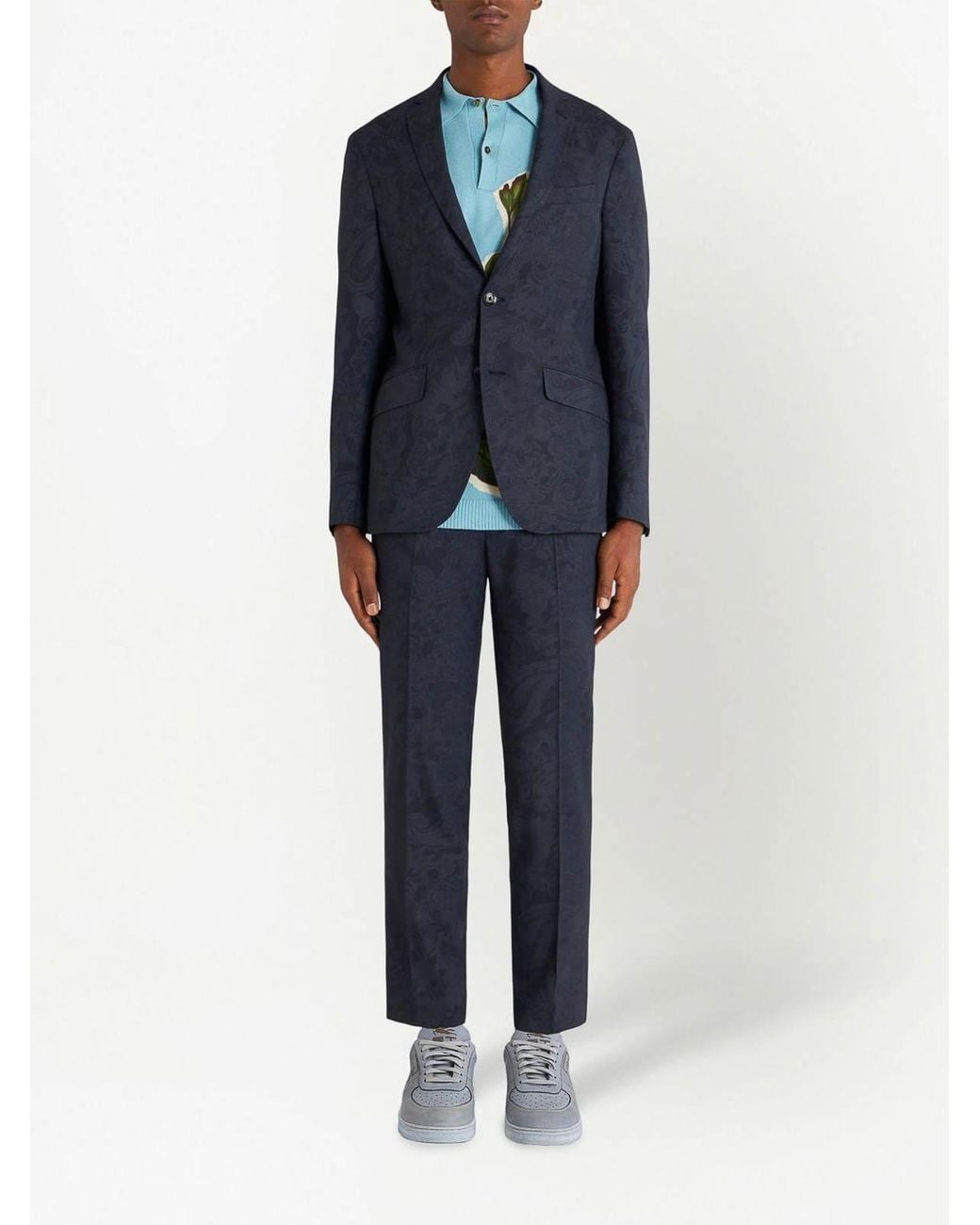 Etro Blue Blazer for men