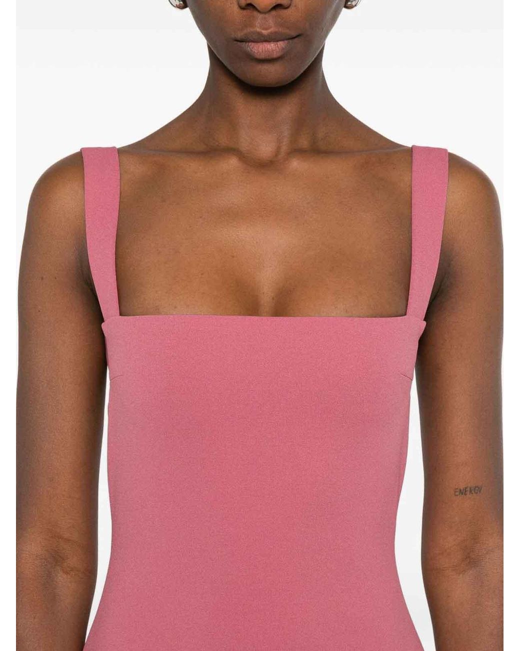 Solace London Pink Joni Maxi Dress