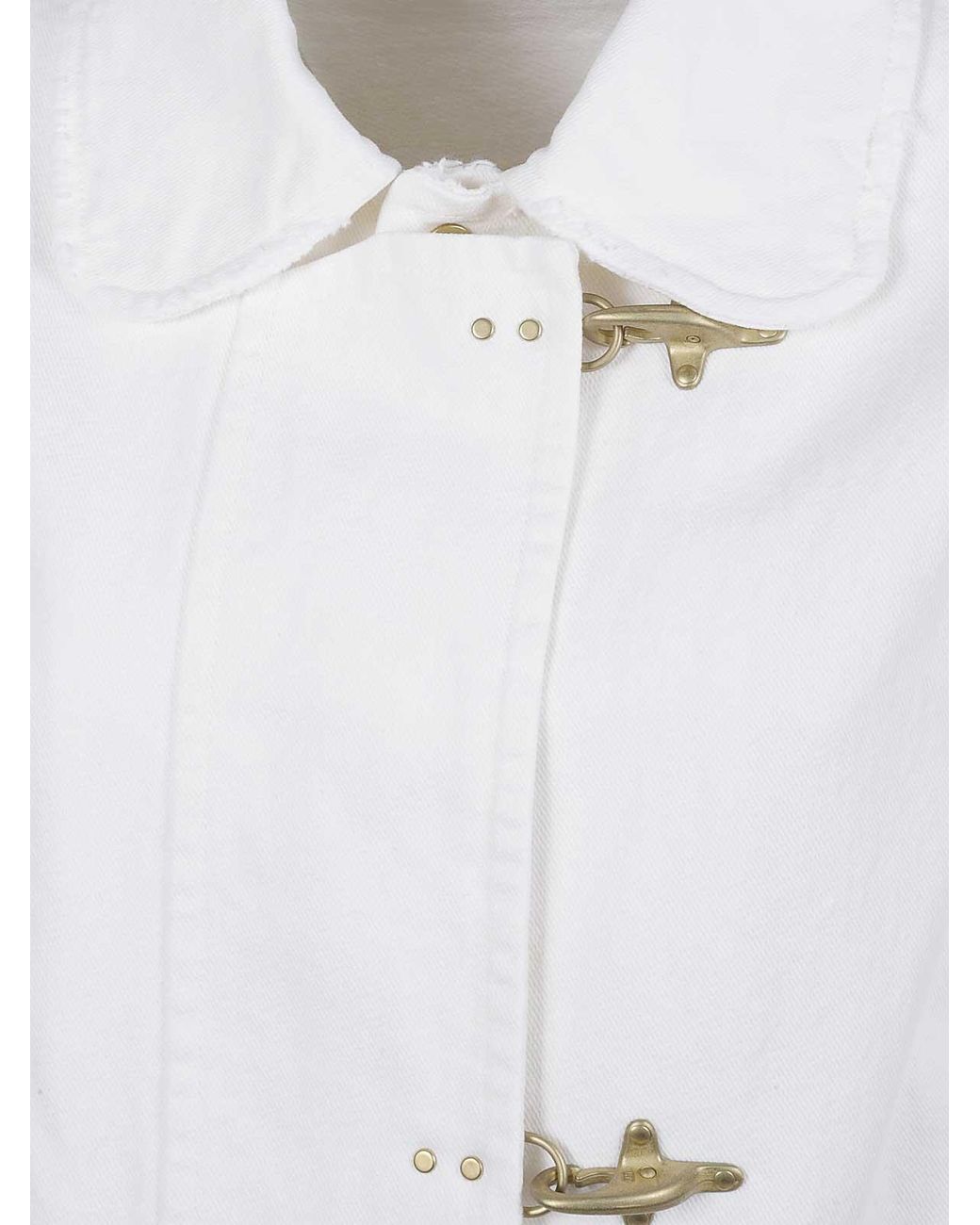 Fay White Denim Jacket