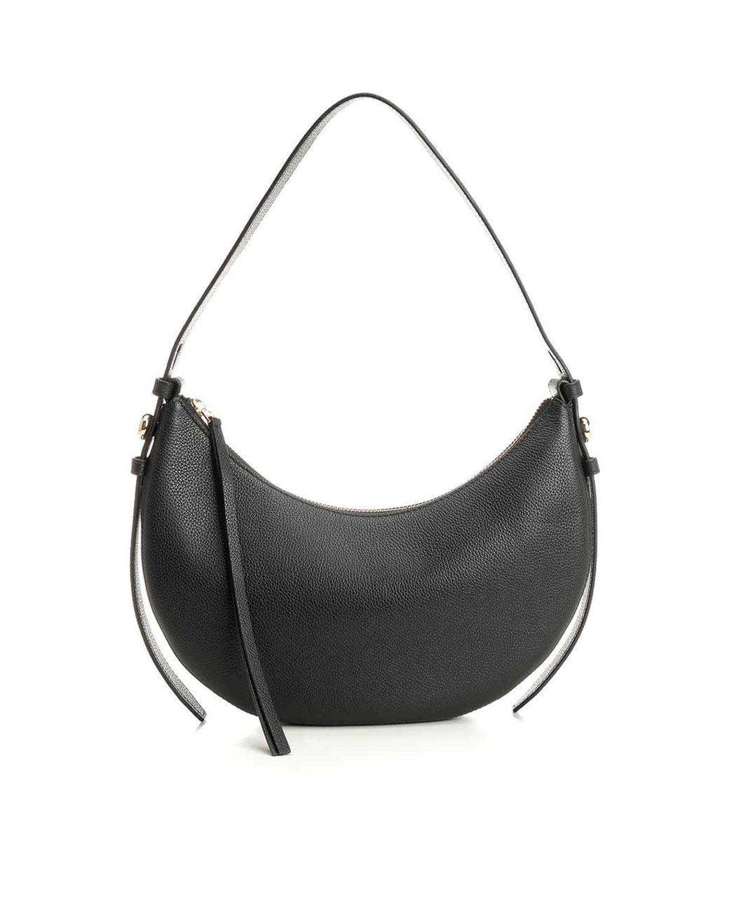 Tory Burch Gray Romy Half Moon Bag