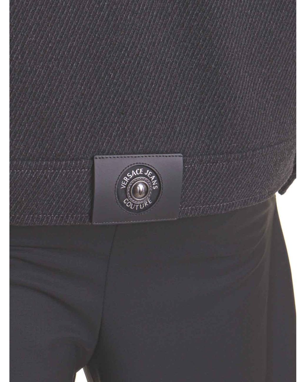 Versace Jeans Couture Gray Jacket for men