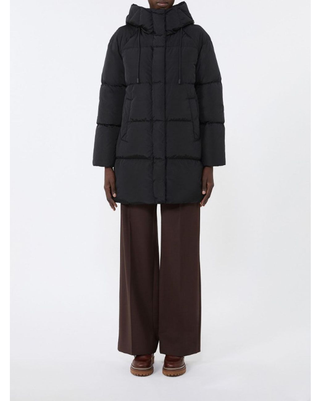 Weekend by Maxmara Black Midi Parka