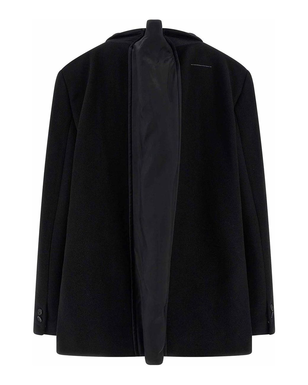 MM6 by Maison Margiela Black Back Panel Blazer