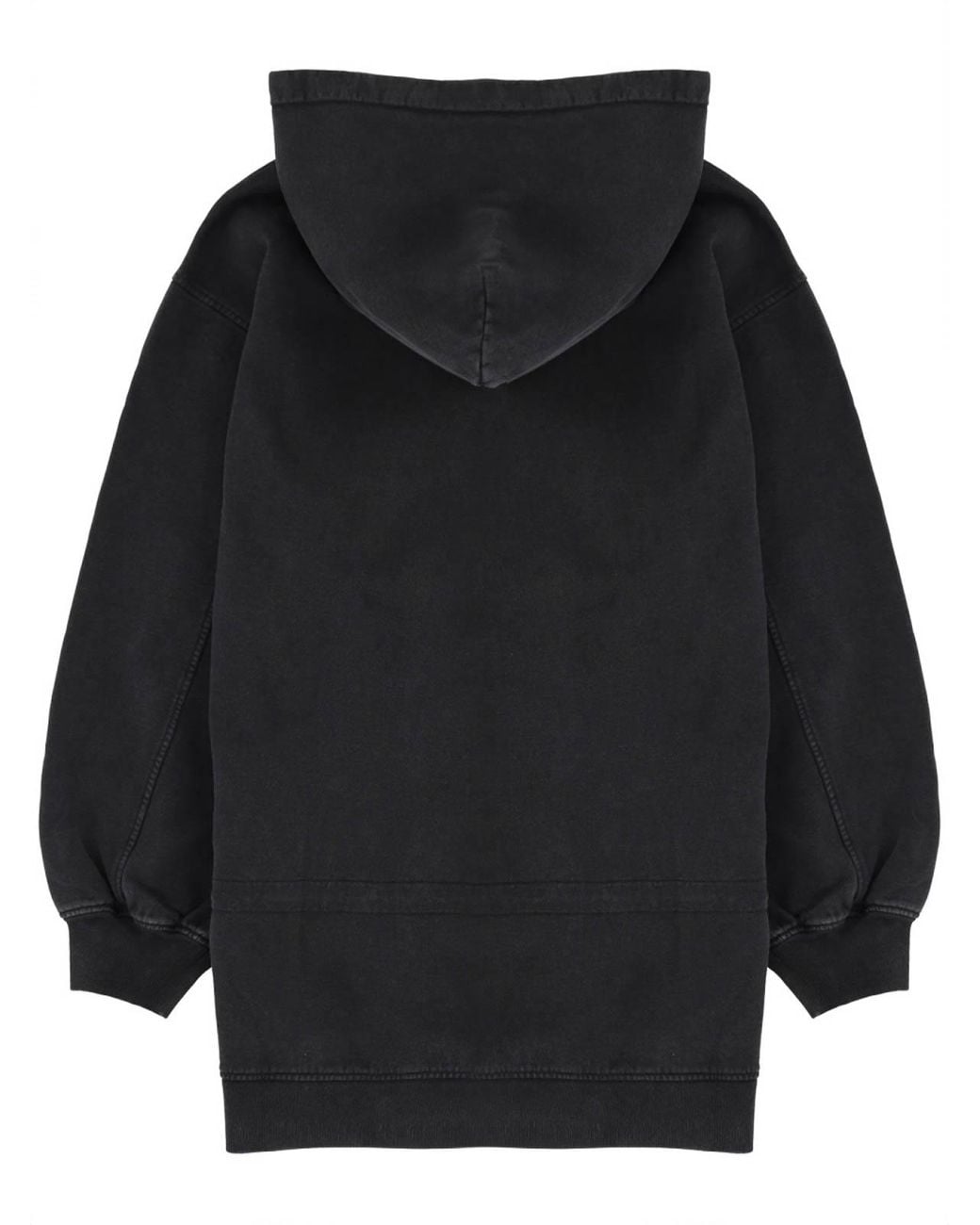 T By Alexander Wang Black Mini Dress With Hood