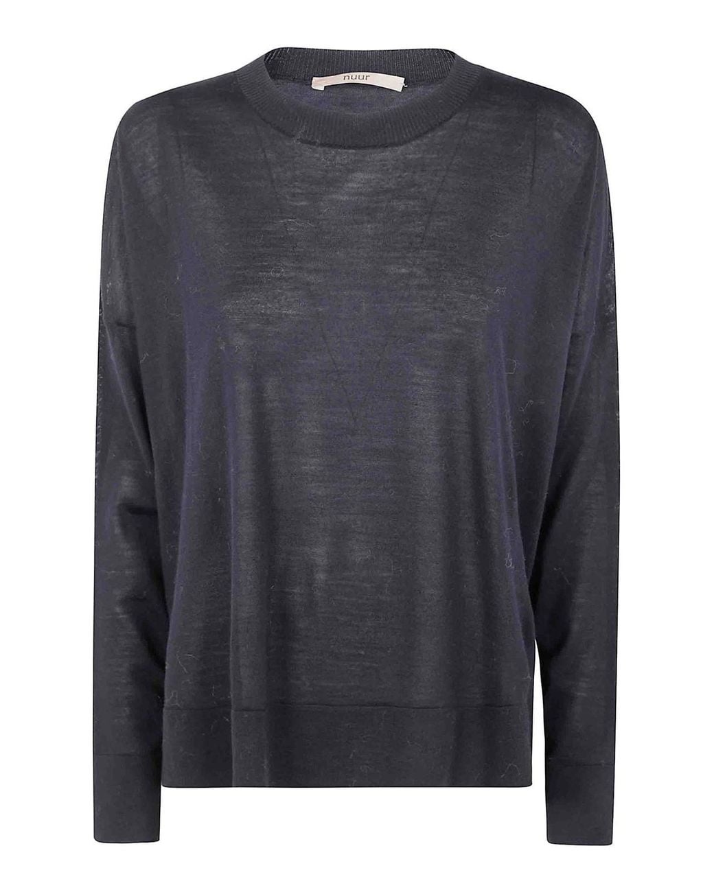 Pull Col Rond Nuur en coloris Black