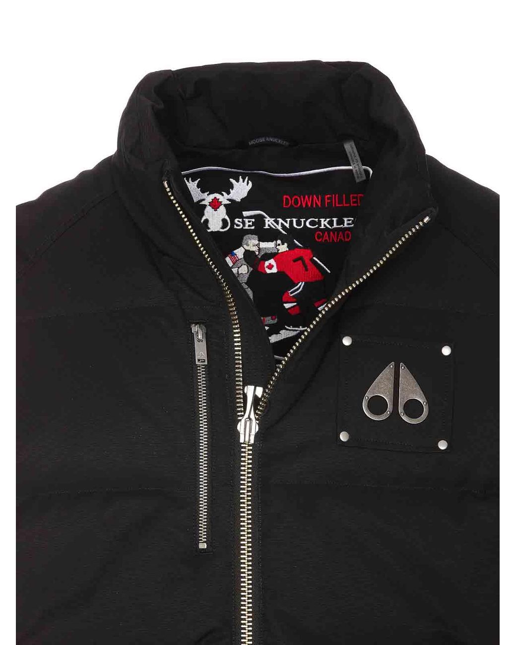 Moose Knuckles Black Westmount Vest for men