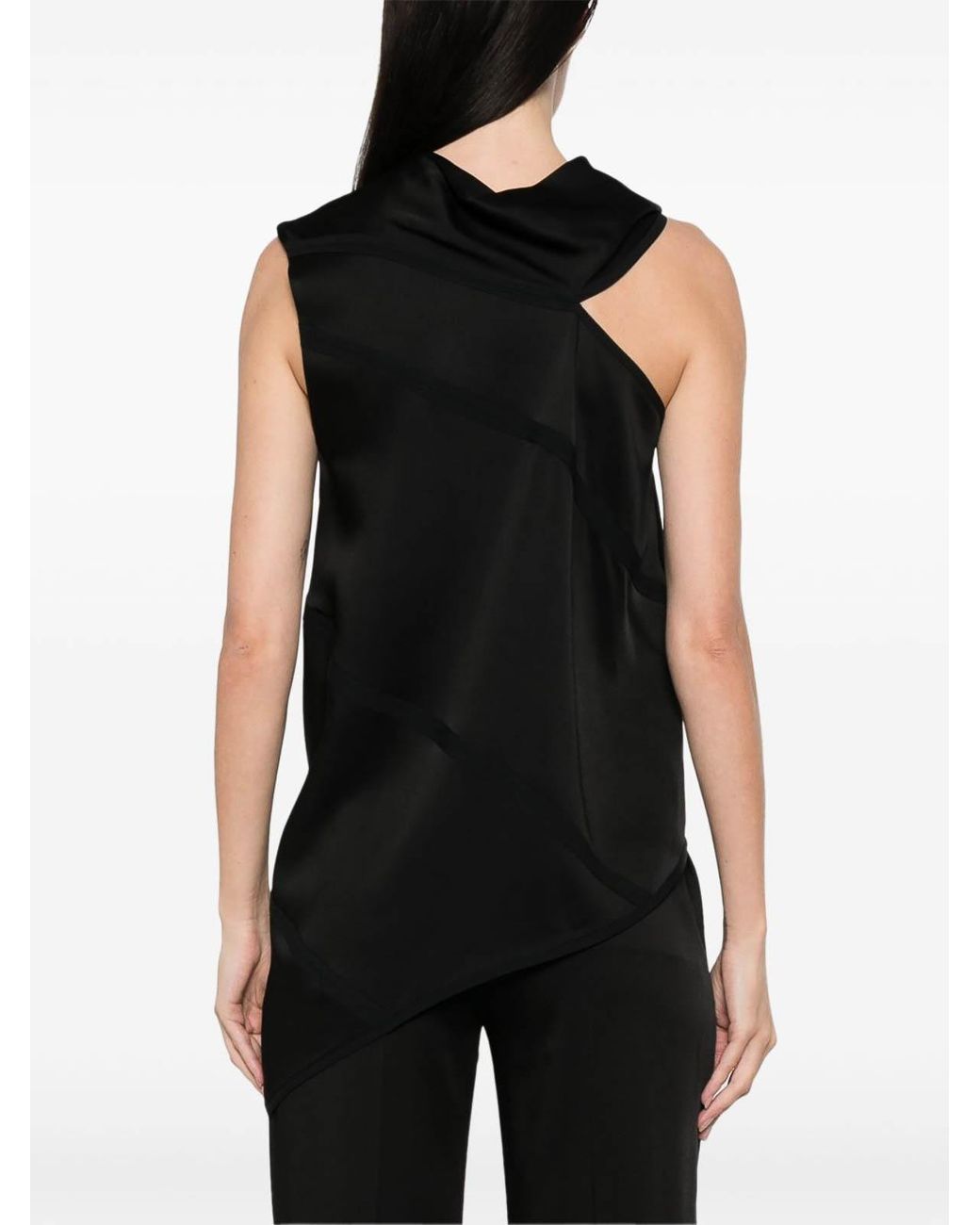 Top Jil Sander en coloris Black