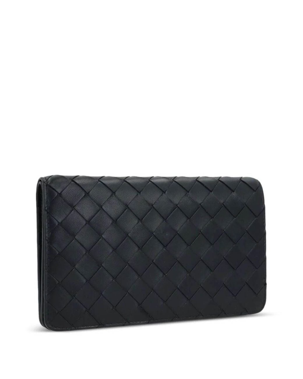 Bottega Veneta Black Pouch Intreccio