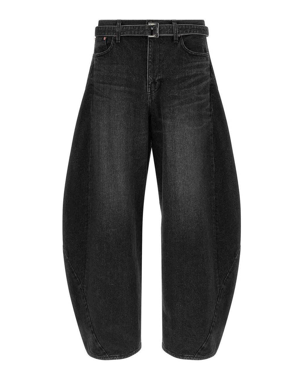 Sacai Black Extra Leg Jeans for men