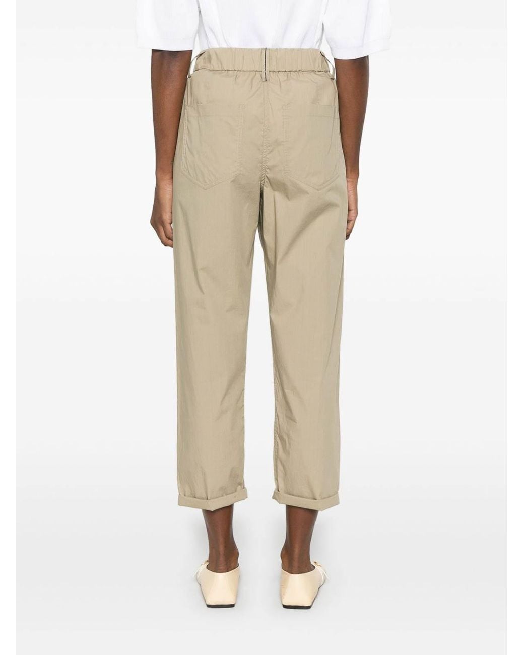 Brunello Cucinelli Natural Pants