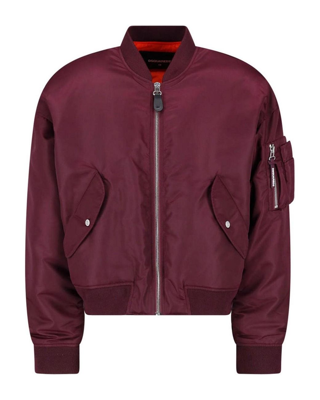 DSquared² Red Bomber Jacket for men