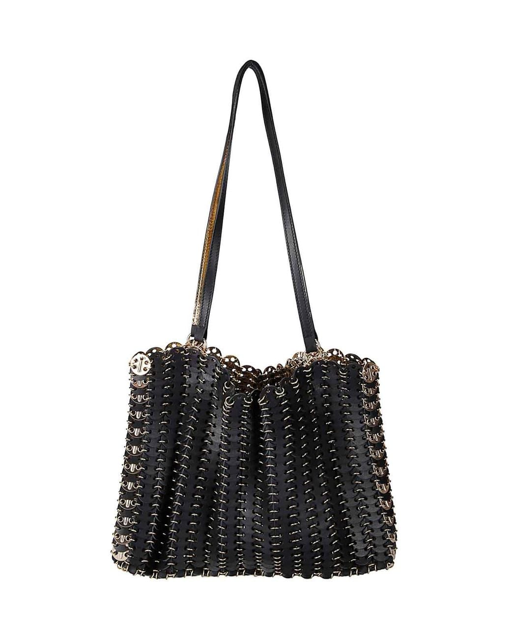 Bolsa De Hombro Rabanne de color Black