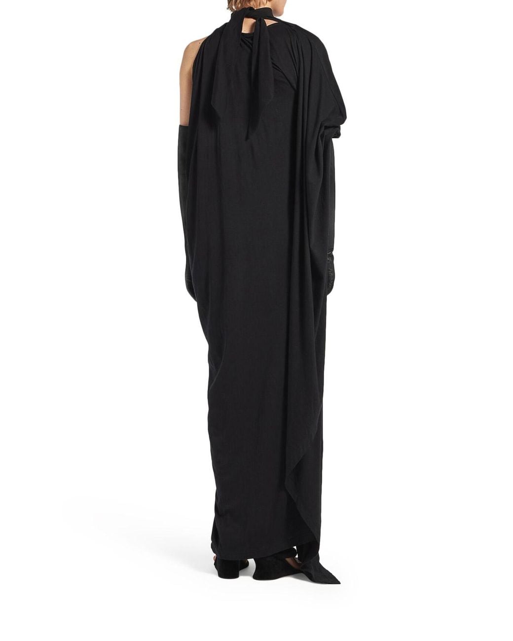 Balenciaga Black The Door Long Dress