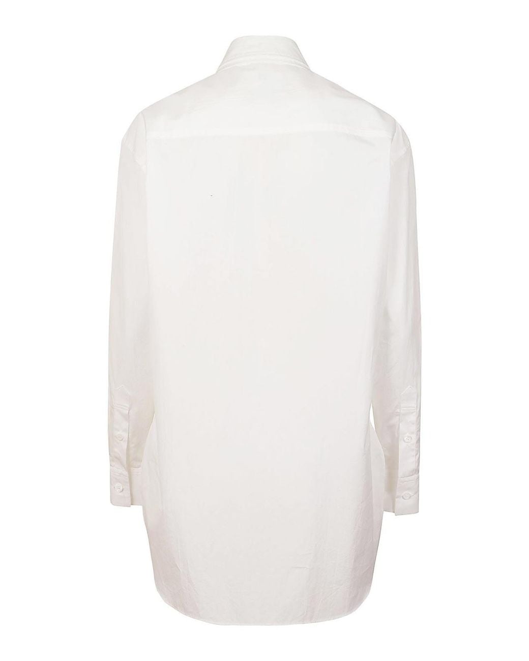 Yohji Yamamoto White Cotton Shirt
