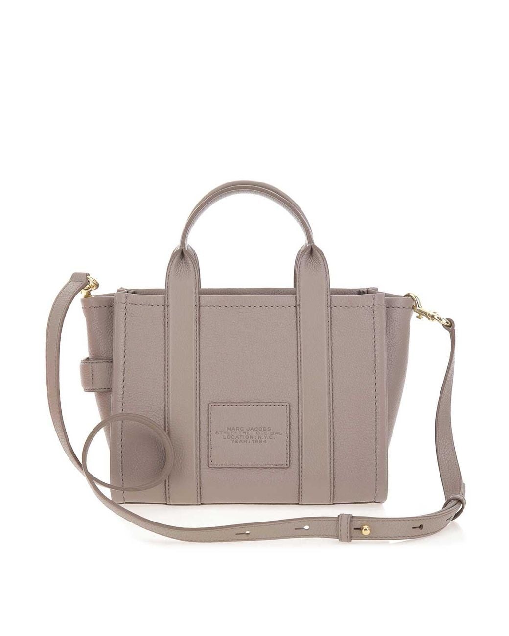 Marc Jacobs Gray The Small Leather Tote