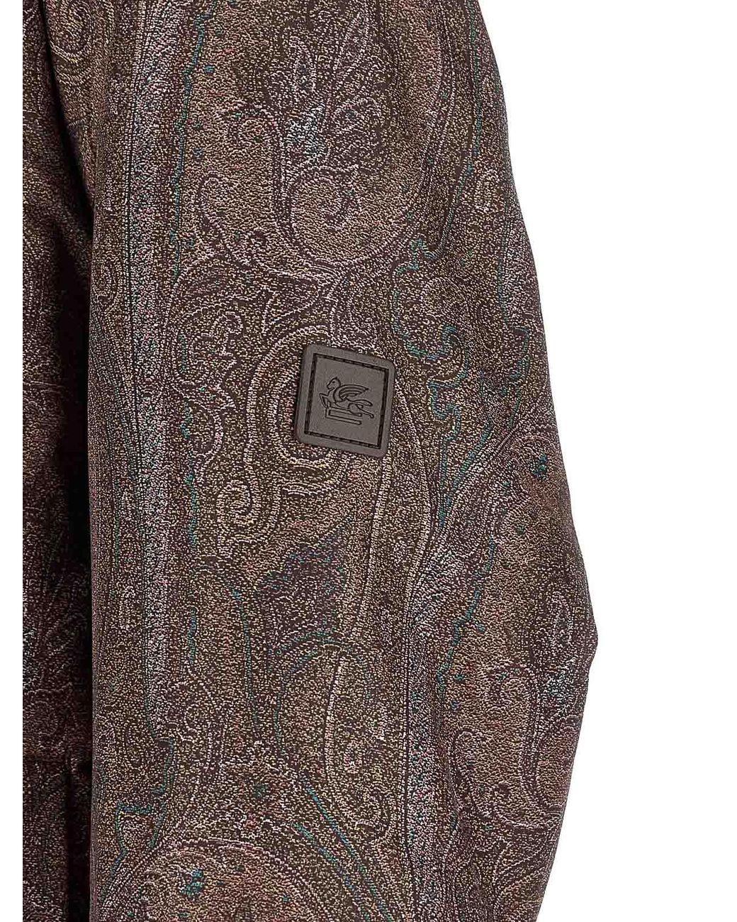 Etro Brown Arnica' Bomber Jacket for men