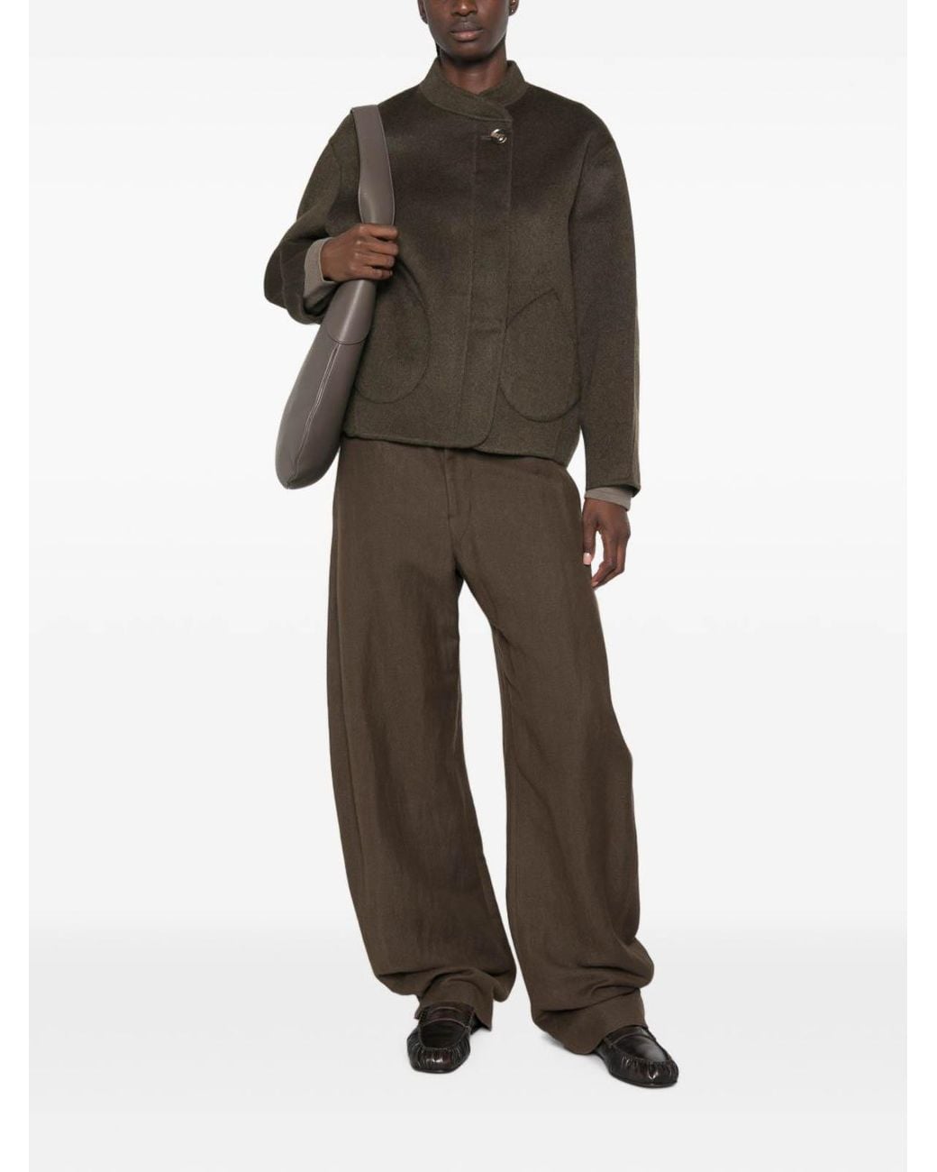 Soeur Green Windsor Khaki Jacket