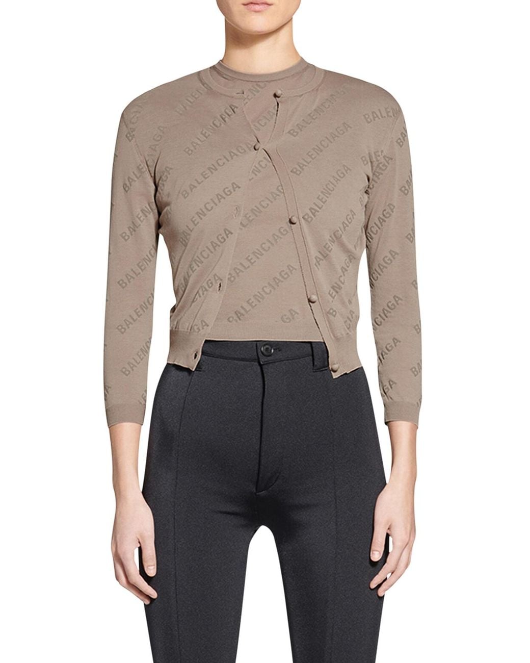 Balenciaga Natural Cotton Jumper