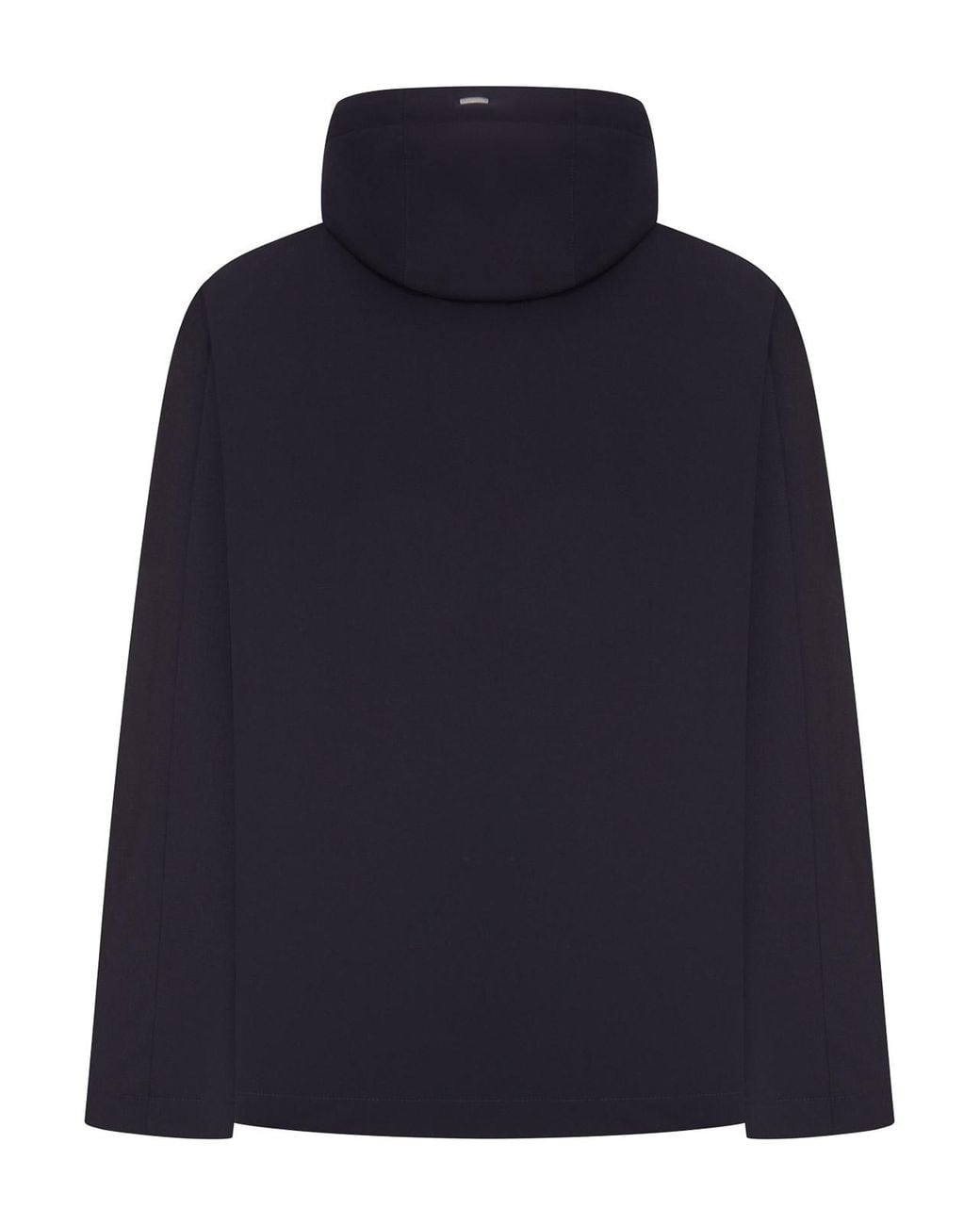 Herno Blue Technical Fabric Blouson for men