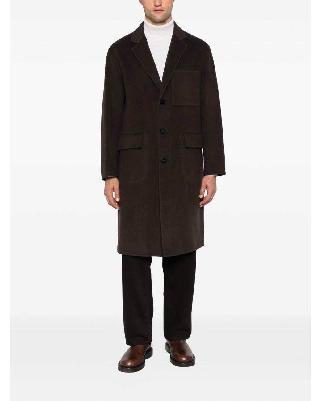 DUNO Black Coat for men